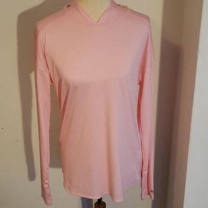 Pink Columbia hooded shirt